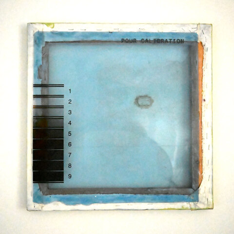 59. Soul Blueprint. Médiums mixtes sur toile. 16 x 16". 2003. Tryptique  1 500$