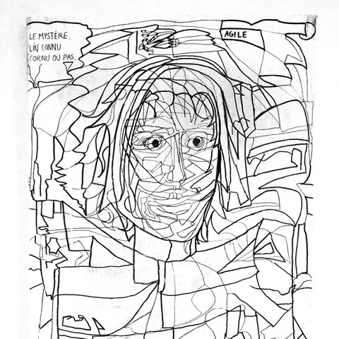 67. Mystère de Lin Connu. 20 x 16". 2002
950$